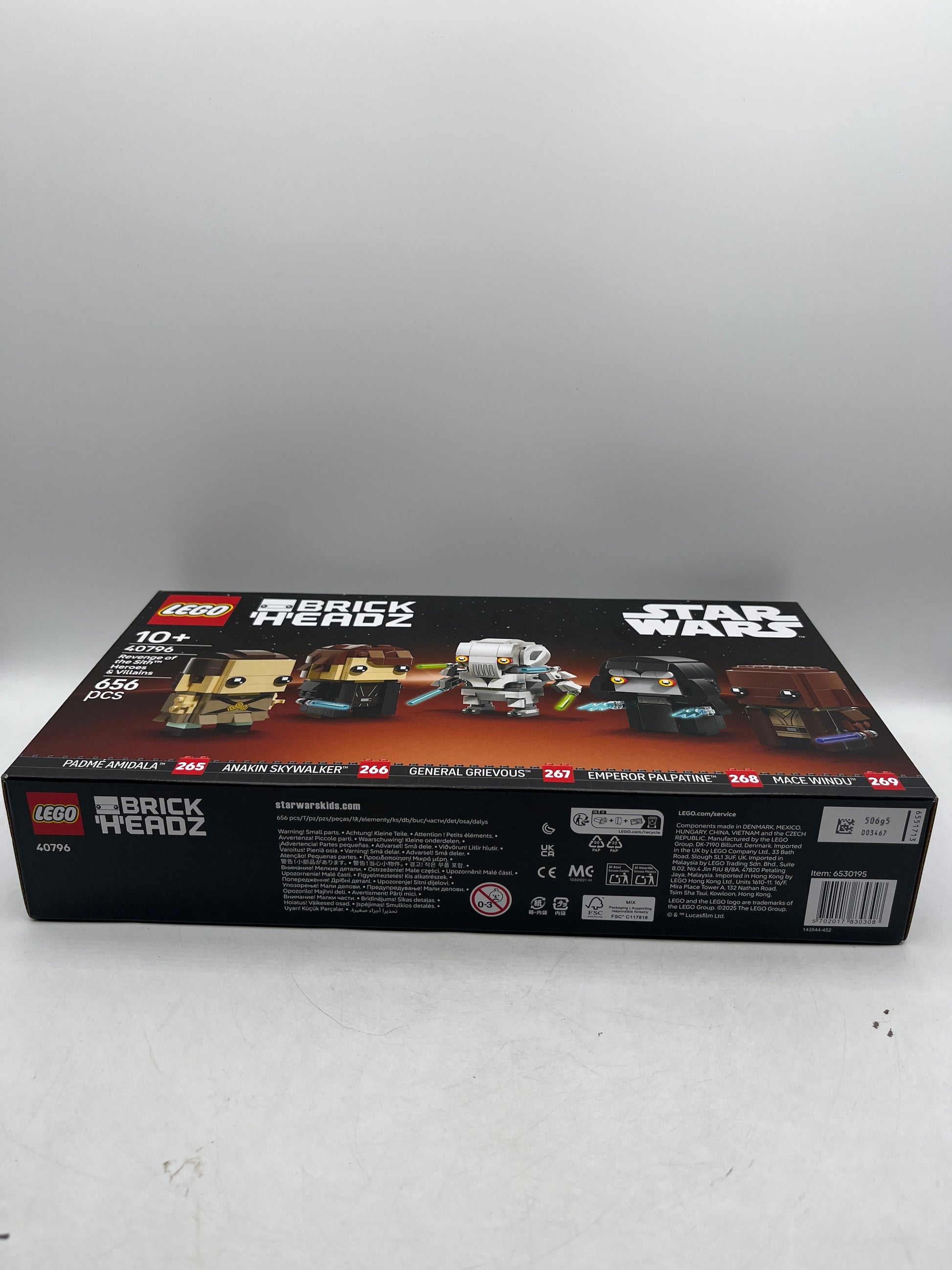 LEGO Star Wars 40796 Revenge of the Sith Heroes & Villains BrickHeadz FRENLY BRICKS - Open 7 Days