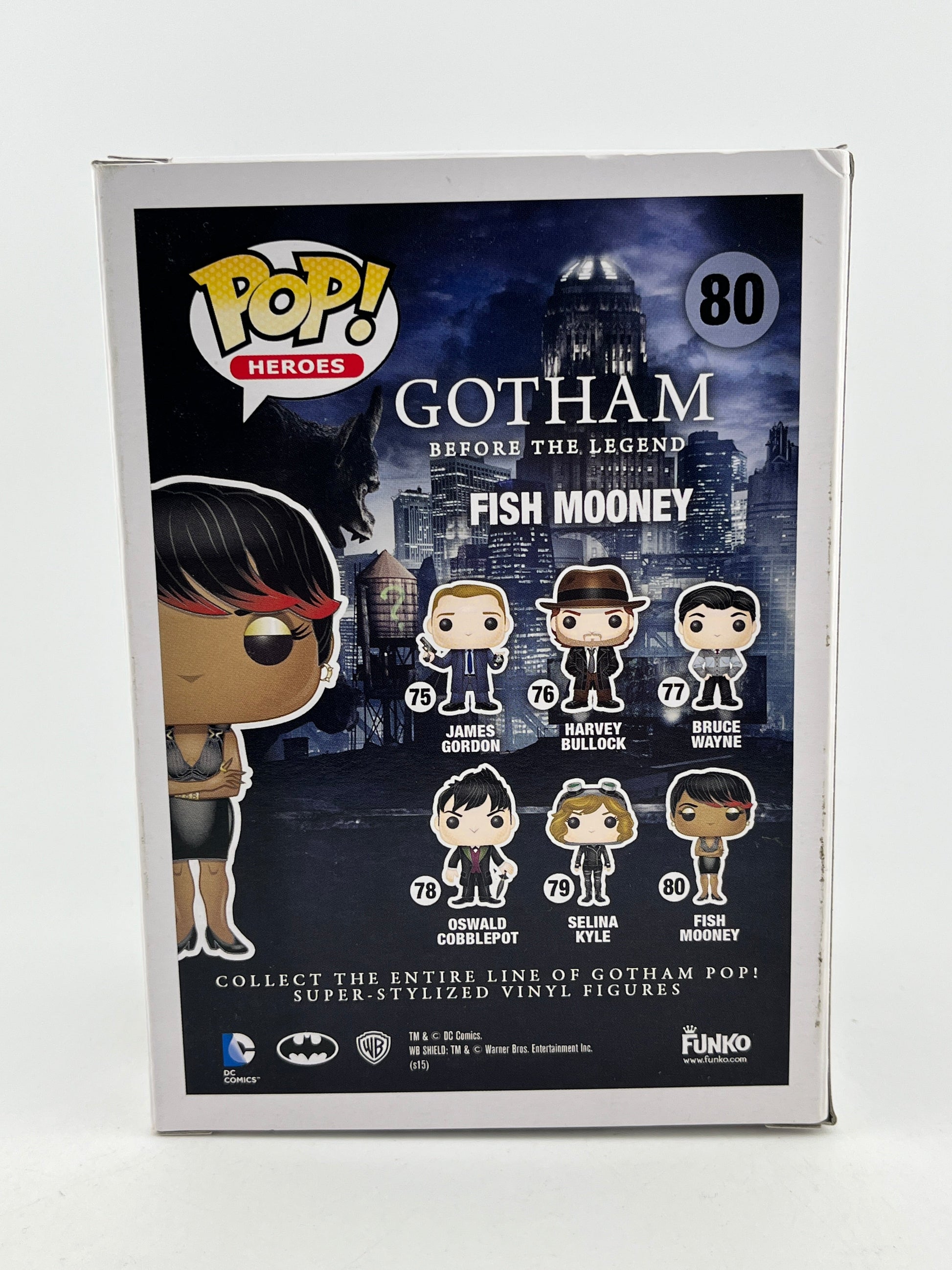 Funko POP! Heroes Gotham Before The Legend - Fish Mooney #80 FRENLY BRICKS - Open 7 Days