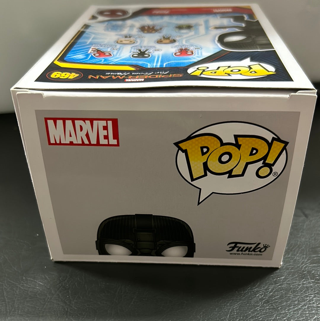 Spider-Man (Stealth Suit) Far From Home - Marvel Funko Pop #469 FRENLY BRICKS - Open 7 Days