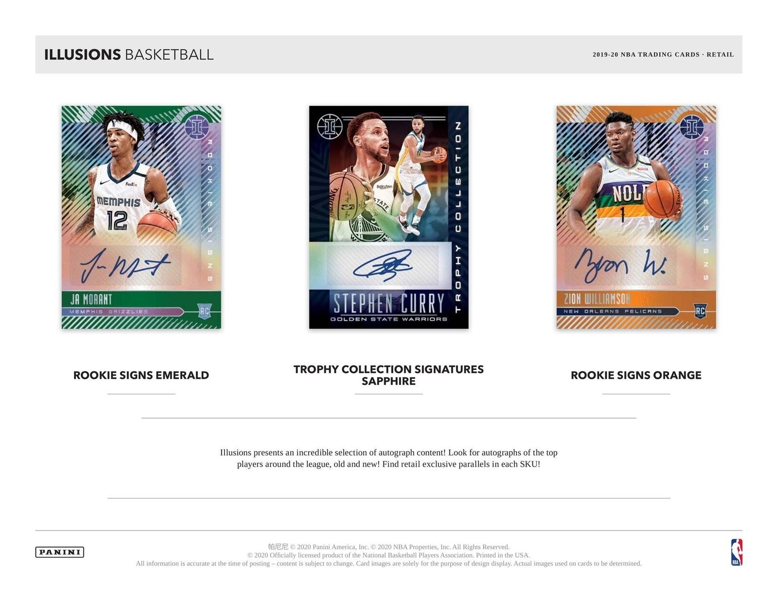 2019-20 Panini Illusions Basketball Mega Box FRENLY BRICKS - Open 7 Days