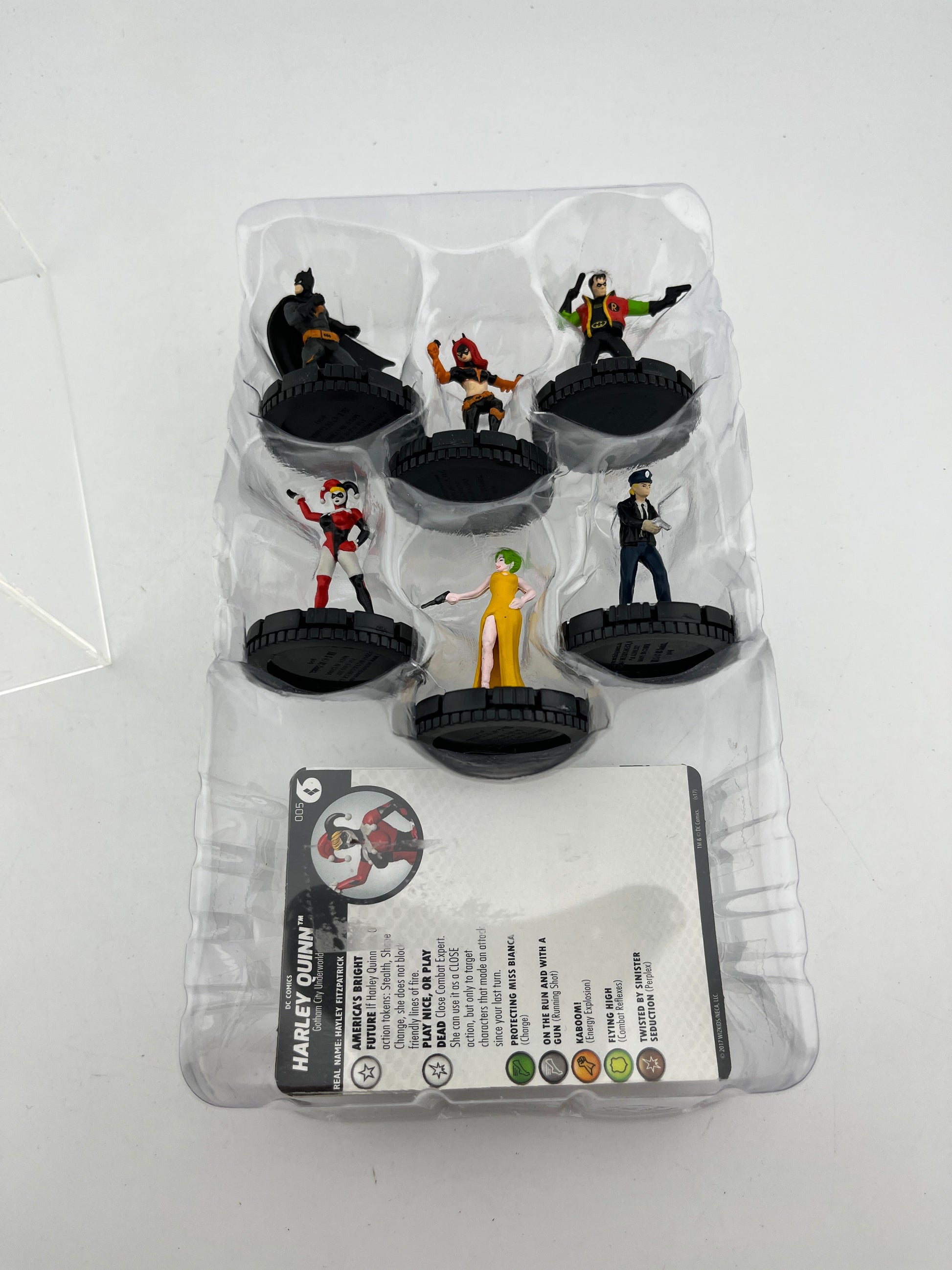 Heroclix Figures: Harley Quinn and the Gotham Girls Fast Forces - Complete FRENLY BRICKS - Open 7 Days