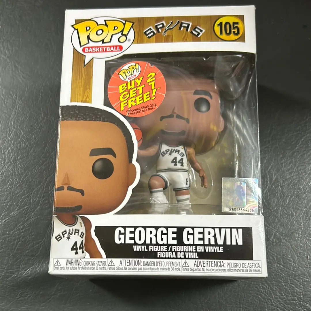 Pop Vinyl 105 Basketball George Gervin FRENLY BRICKS - Open 7 Days