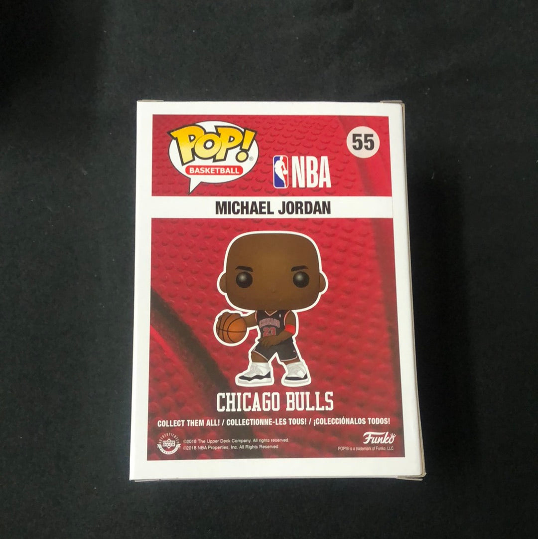 Funko Basketball Michael Jordan #55 NBA POP Vinyl Figure Black Uniform FRENLY BRICKS - Open 7 Days