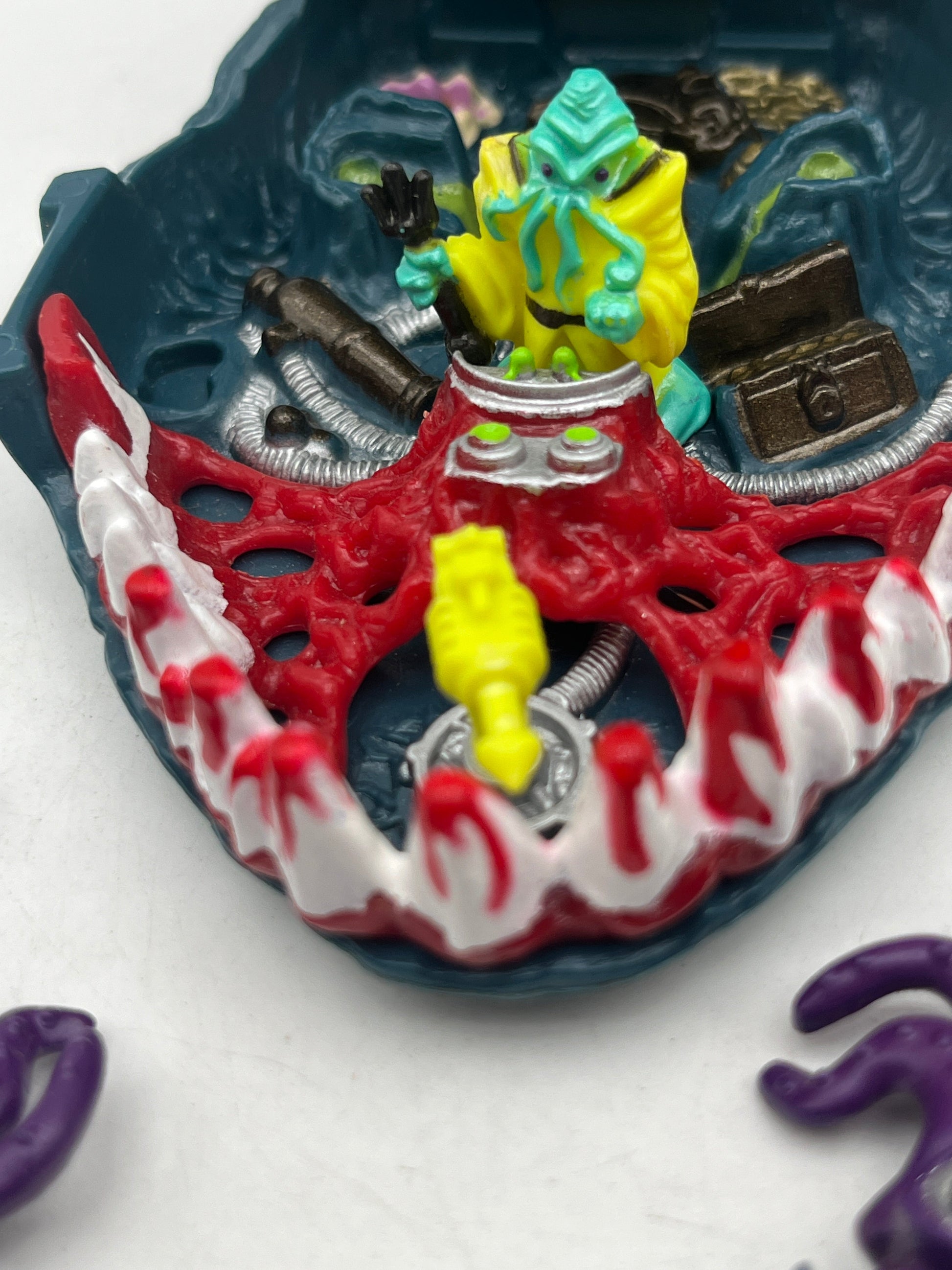 Mighty Max Caught by the Man-Eater Doom Zone Playset Complete 1993 FRENLY BRICKS - Open 7 Days