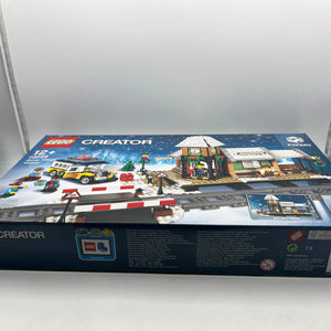 Lego 10259 Winter Village Station Creator Expert, Retired,  NEW FRENLY BRICKS - Open 7 Days