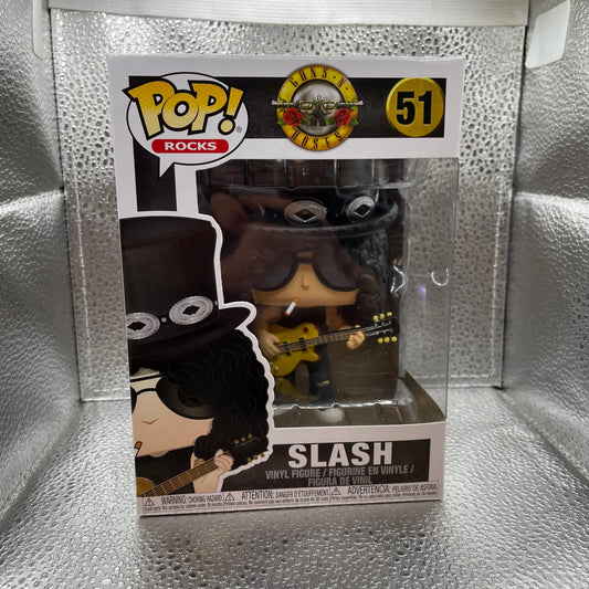 Funko Pop! Rocks Guns N Roses Slash #51 Vinyl Figure In Box FRENLY BRICKS - Open 7 Days