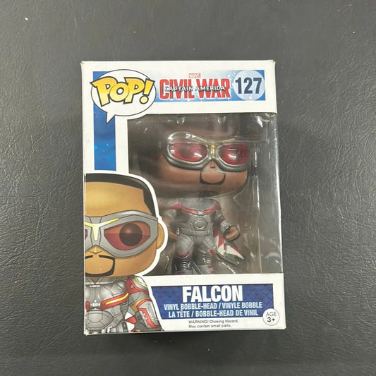 Pop Vinyl Marvel #127 Falcon FRENLY BRICKS - Open 7 Days