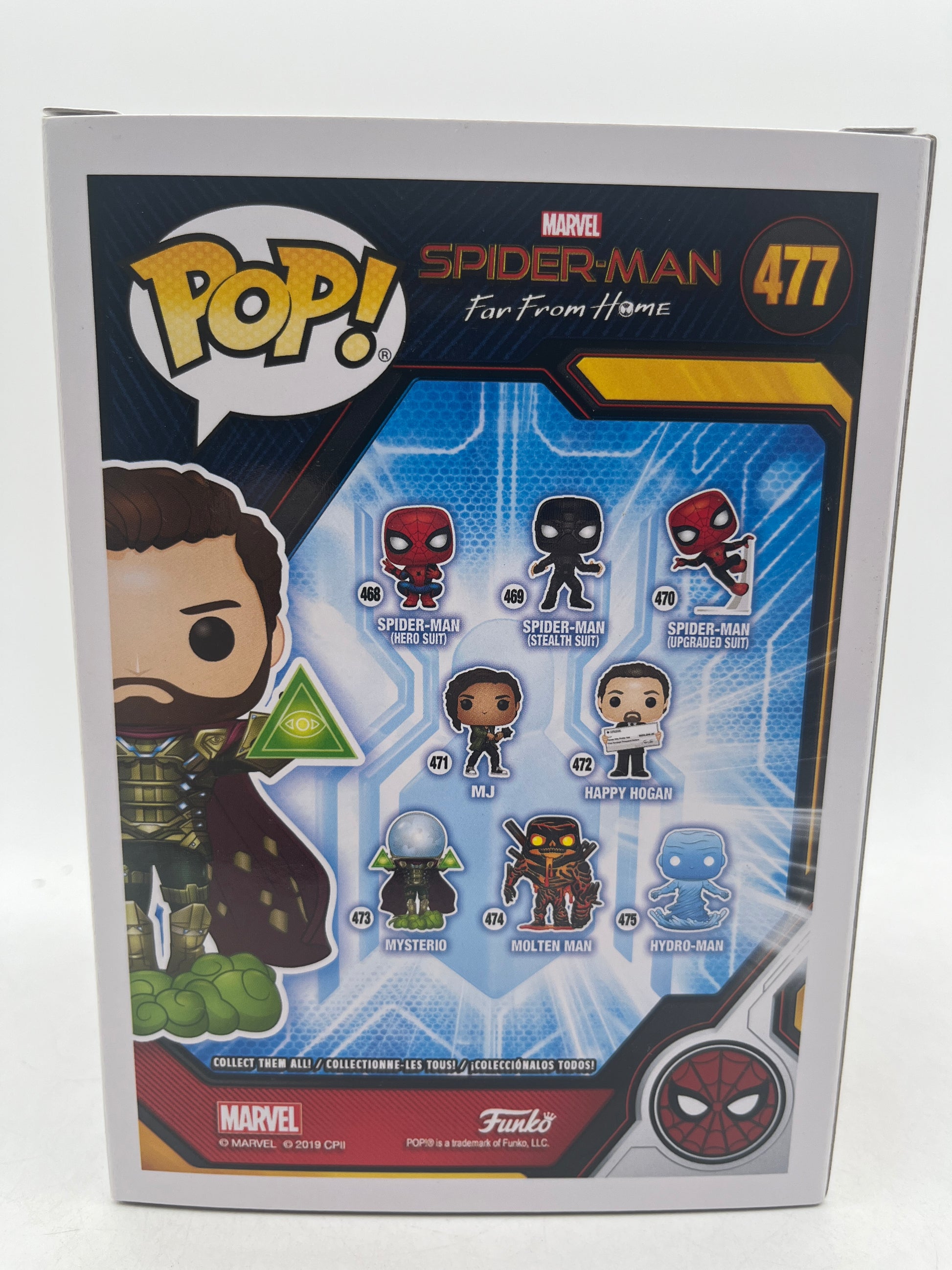 Funko Pop! Spider-Man Far from Home Mysterio Without Helmet #477 image 5