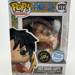 Funko POP! Animation One Piece - Red Hawk Luffy #1237 - Glow Chase - Special Edition FRENLY BRICKS - Open 7 Days
