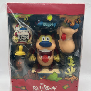 Super7 Ultimates 7-inch Series Ren & Stimpy Action Figure - Stimpy - Sealed FRENLY BRICKS - Open 7 Days