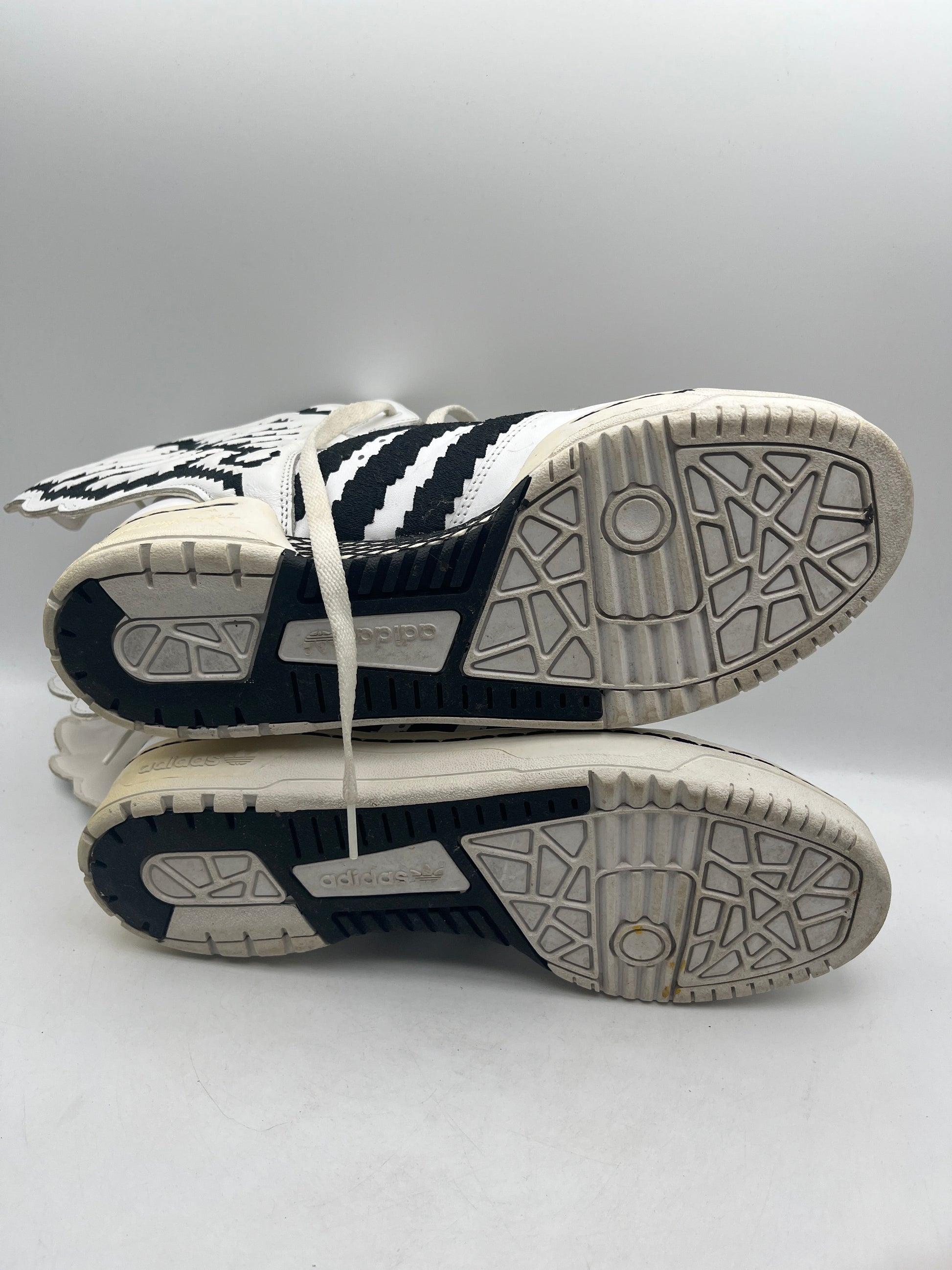 USED Size 11US - adidas Jeremy Scott Wings 2.0 Pixel White FRENLY BRICKS - Open 7 Days