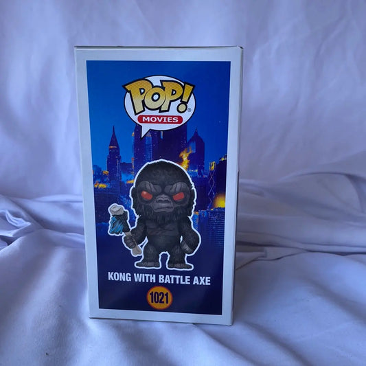 Funko POP! Kong With Battle Axe #1021 - FRENLY BRICKS - Open 7 Days