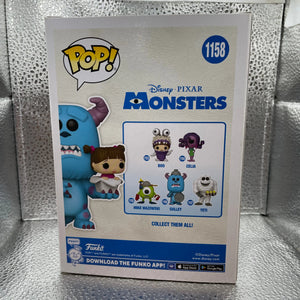 Sulley with Boo - Pop Vinyl - 1158 - Monsters Inc - Disney - Pixar - Funko Shop FRENLY BRICKS - Open 7 Days