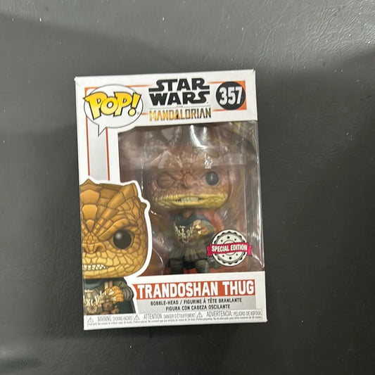 Funko POP! Star Wars The Mandalorian #357 Trandoshan Thug FRENLY BRICKS - Open 7 Days