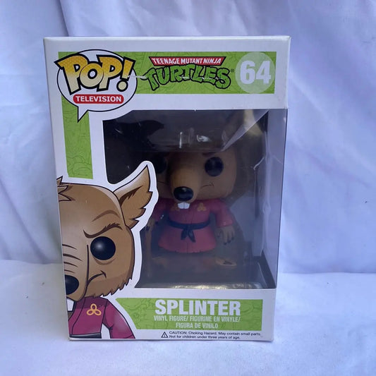 Funko POP! Master Splinter #65 TEENAGE MUTANT NINJA TURTLES 🐢 - FRENLY BRICKS - Open 7 Days