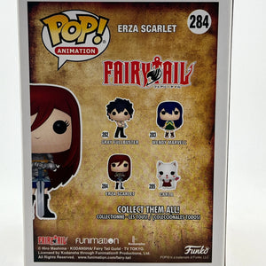 Funko POP! Animation Fairy Tail - Erza Scarlett #284 - Vinyl Collectable FRENLY BRICKS - Open 7 Days