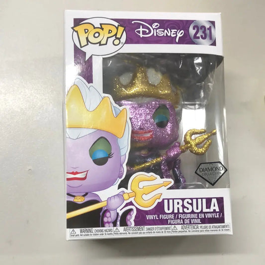 Ursula Pop 231 Disney Glitter - The Little Mermaid Funko Pop! Vinyl 2017 Diamond FRENLY BRICKS - Open 7 Days