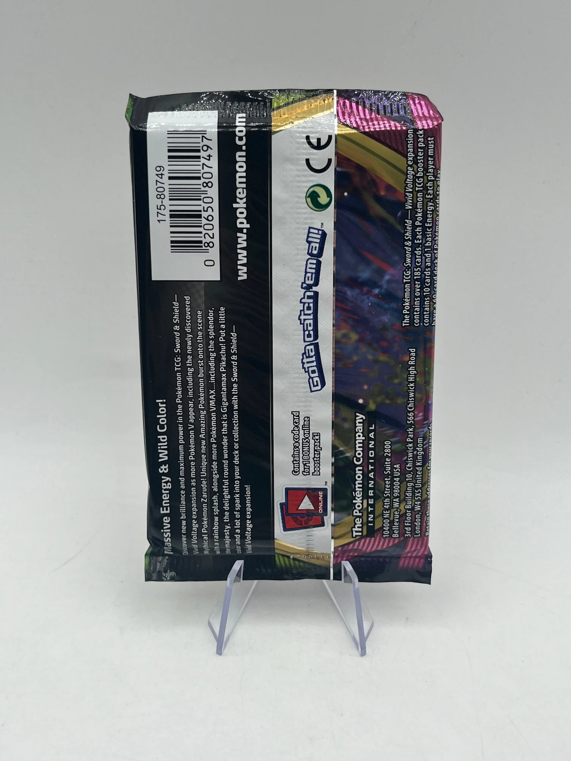 Pokemon TCG Sword & Shield Vivid Voltage Art Set 4 Booster Packs FRENLY BRICKS - Open 7 Days