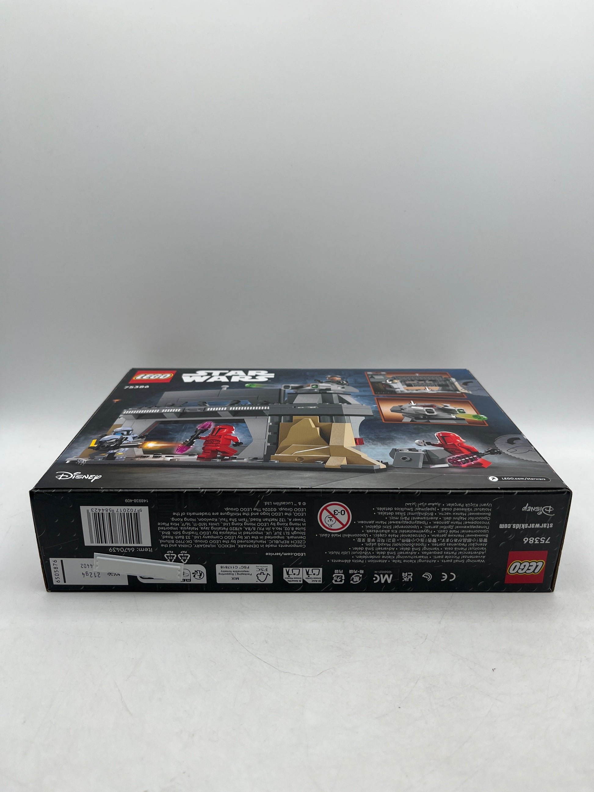 LEGO Set 75386 Star Wars Paz Vizsla and Moff Gideon Battle FRENLY BRICKS - Open 7 Days