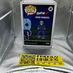 POP Vinyl 26 8-Bit Friday the 13th Jason Voorhees￼ FRENLY BRICKS - Open 7 Days