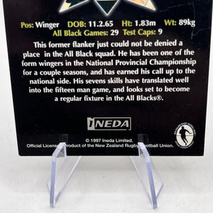 Eric Rush Autographed - All Blacks 1997 NZ Rugby Union - 1Neda FRENLY BRICKS - Open 7 Days
