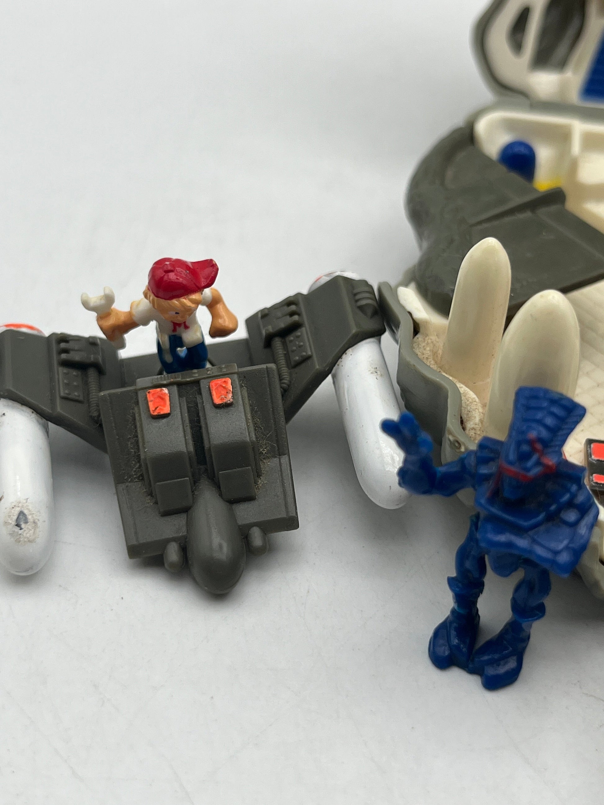 Mighty Max Terminates Wolfship 7 Doom Zone Complete Bluebird Playset 1992 FRENLY BRICKS - Open 7 Days