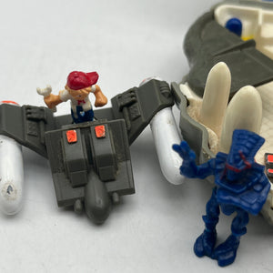 Mighty Max Terminates Wolfship 7 Doom Zone Complete Bluebird Playset 1992 FRENLY BRICKS - Open 7 Days