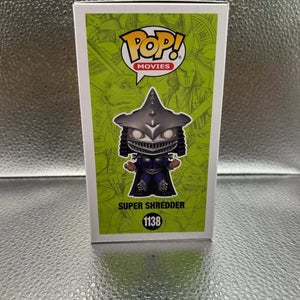 Funko Pop #1138 Movies Tmnt Super Shredder FRENLY BRICKS - Open 7 Days