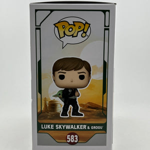 Funko POP! Star Wars - Luke Skywalker & Grogu #583 - Vinyl Collectable FRENLY BRICKS - Open 7 Days