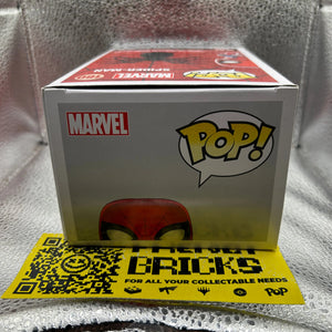 Pop Vinyl Marvel #160 Spider Man FRENLY BRICKS - Open 7 Days