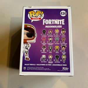 Pop Vinyl Fortnite 434 Moonwalker FRENLY BRICKS - Open 7 Days