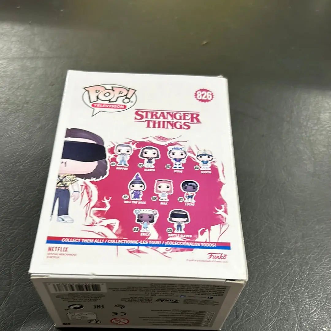 Pop Vinyl Tv Stranger Things #826 Battle Eleven FRENLY BRICKS - Open 7 Days