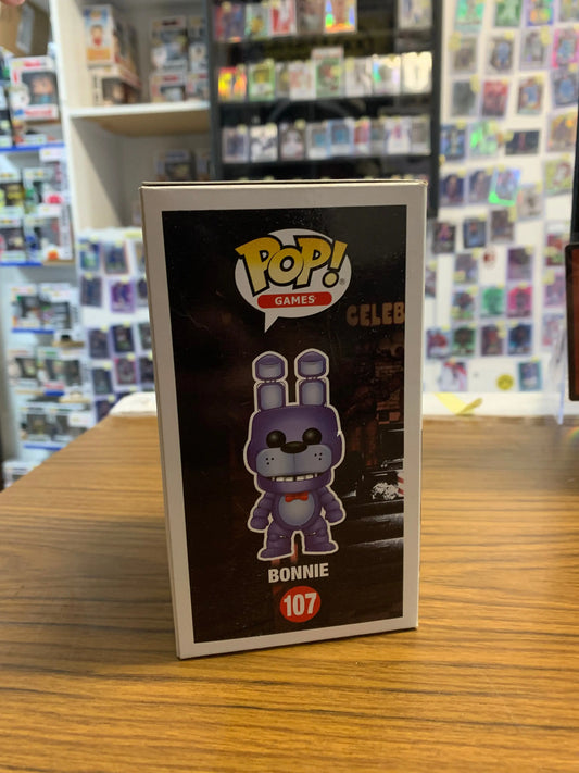 Funko Pop Vinyl Bonnie #107 Five Nights at Freddy's FRENLY BRICKS - Open 7 Days