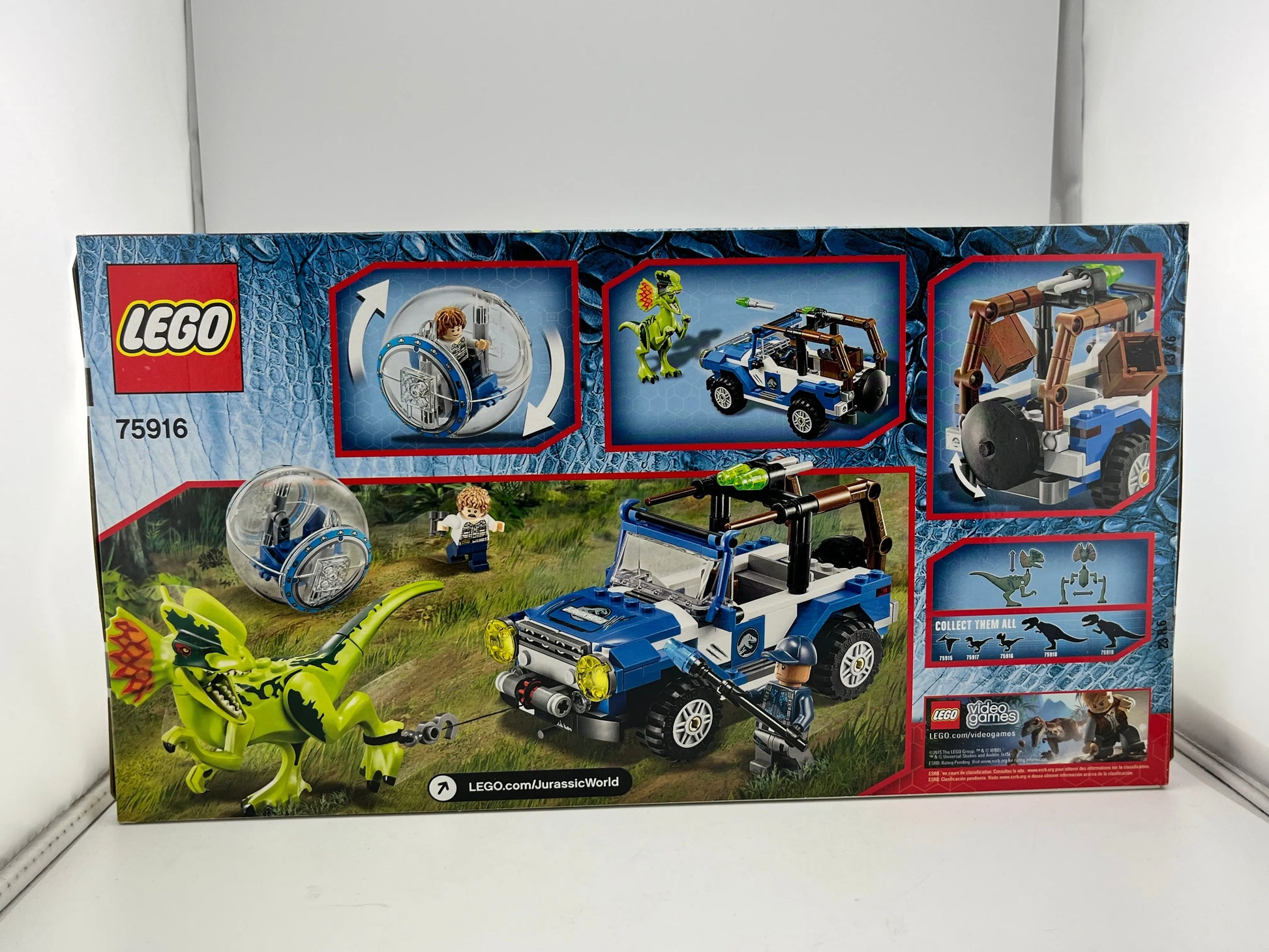 Lego Jurassic World - Dilophosaurus Ambush 75916 - Sealed FRENLY BRICKS - Open 7 Days