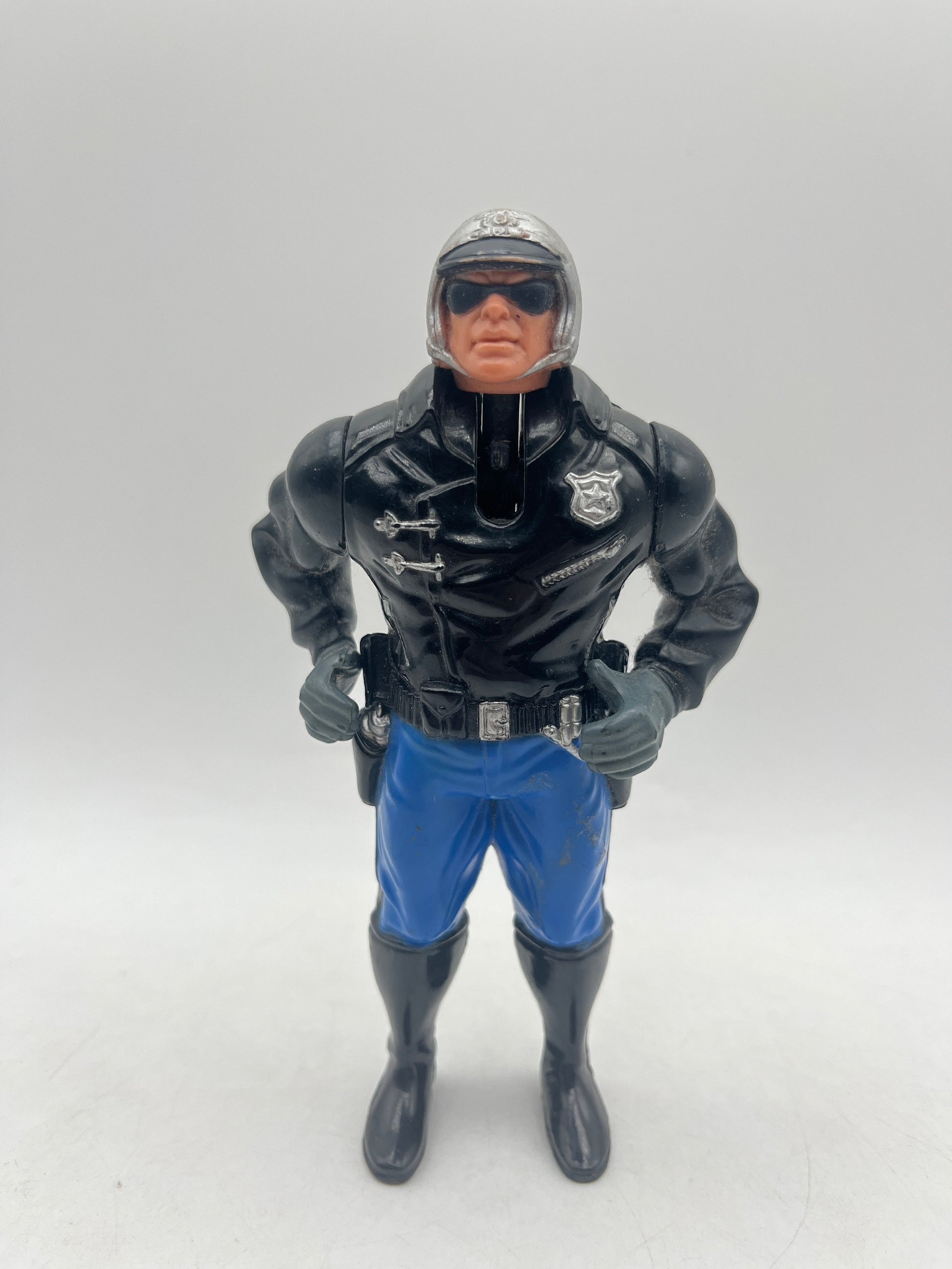 Vintage Terminator 2 Action Figure Blaster T-1000 1992 Kenner Cop Policeman FRENLY BRICKS - Open 7 Days