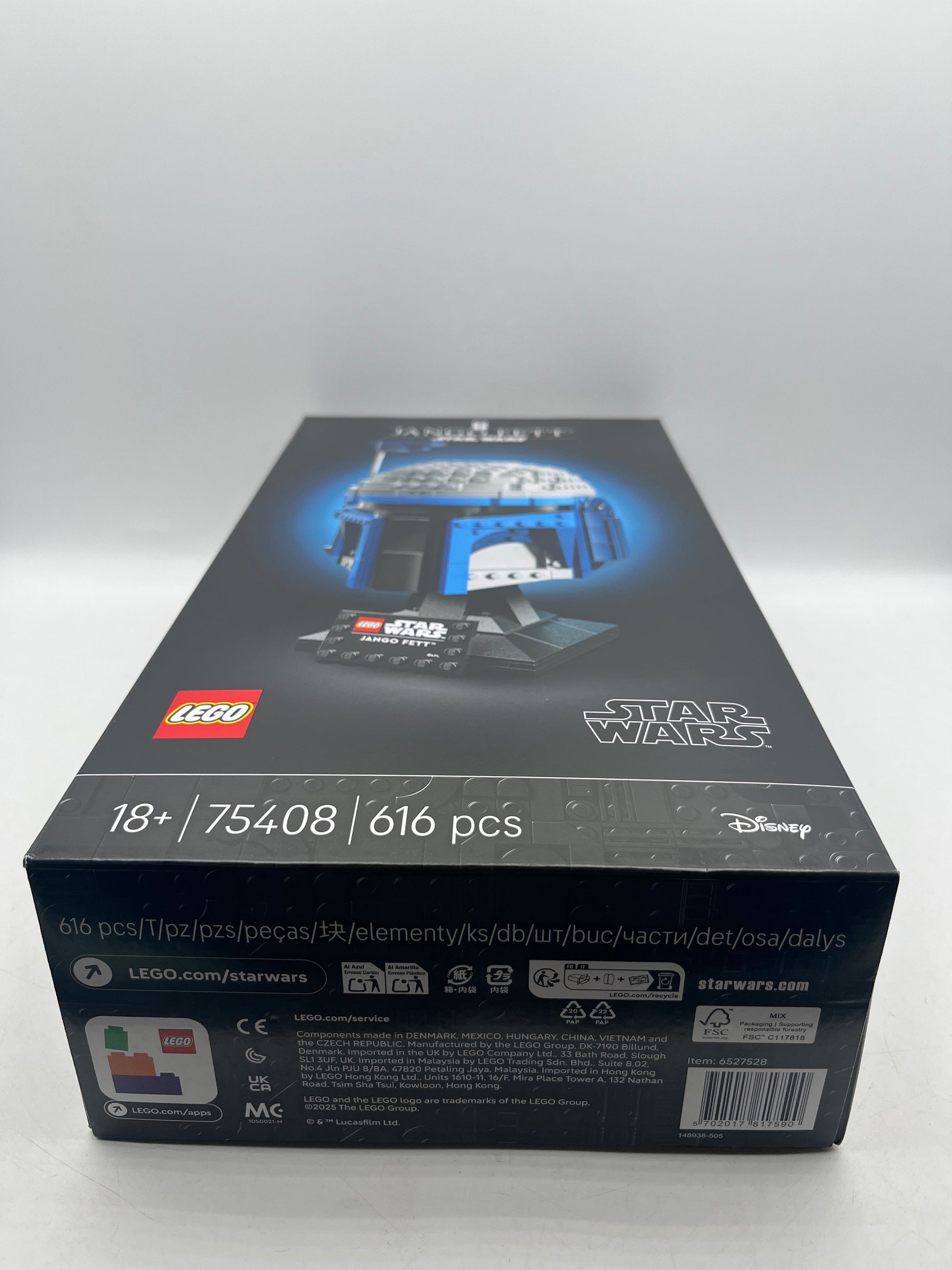 LEGO 75408 Star Wars Jango Fett Helmet FRENLY BRICKS - Open 7 Days
