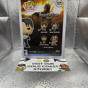 Funko POP - Animation - ATTACK ON TITAN - FORMAL LIVI #1171 FRENLY BRICKS - Open 7 Days