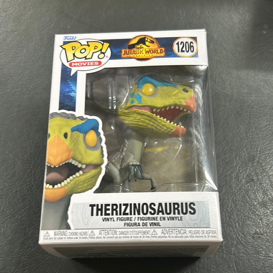 Jurassic World: Dominion Therizinosaurus Pop! Vinyl #1206 FRENLY BRICKS - Open 7 Days