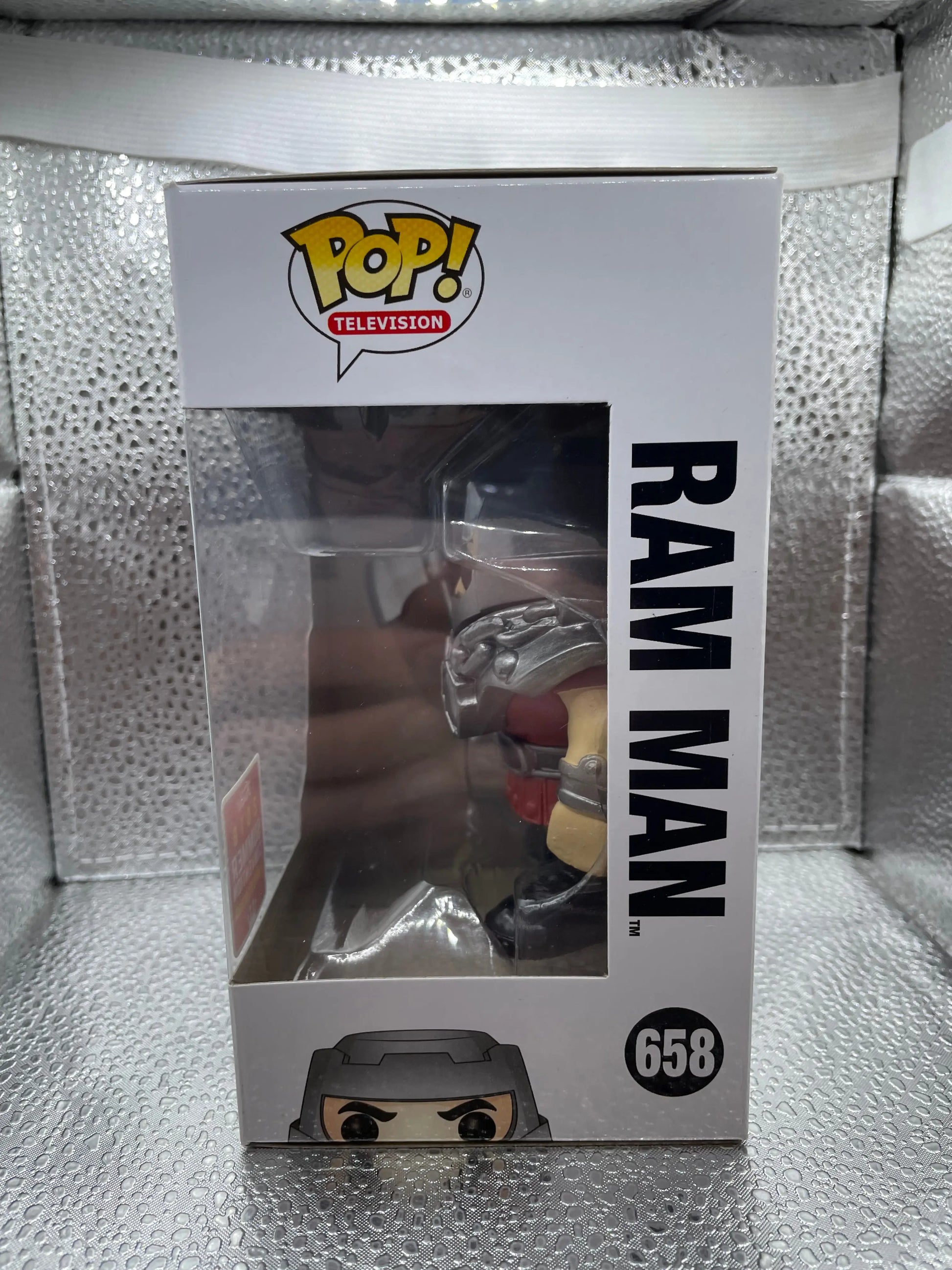 Ram Man Funko Pop Vinyl #658 Masters of the Universe Pop 2018 Summer Convention FRENLY BRICKS - Open 7 Days