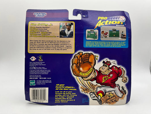 1998 Starting Lineup Pro Action Baseball Ken Griffey Jr. Deluxe Hitting Action - Hasbro FRENLY BRICKS - Open 7 Days