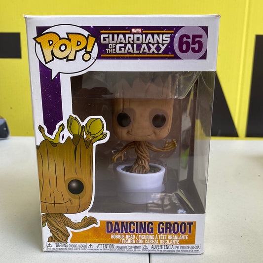 Funko POP! Dancing Groot #65 FRENLY BRICKS - Open 7 Days