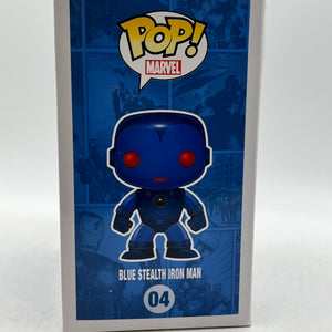 Funko POP! Marvel - Blue Stealth Iron Man #04 - Vinyl Collectable FRENLY BRICKS - Open 7 Days