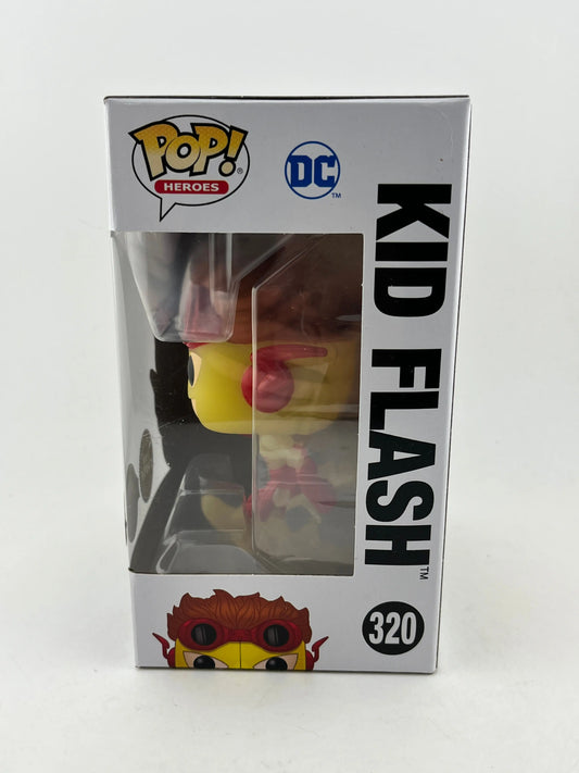 Funko POP! Heroes DC - Kid Flash #320 - Glow Chase - Special Edition FRENLY BRICKS - Open 7 Days