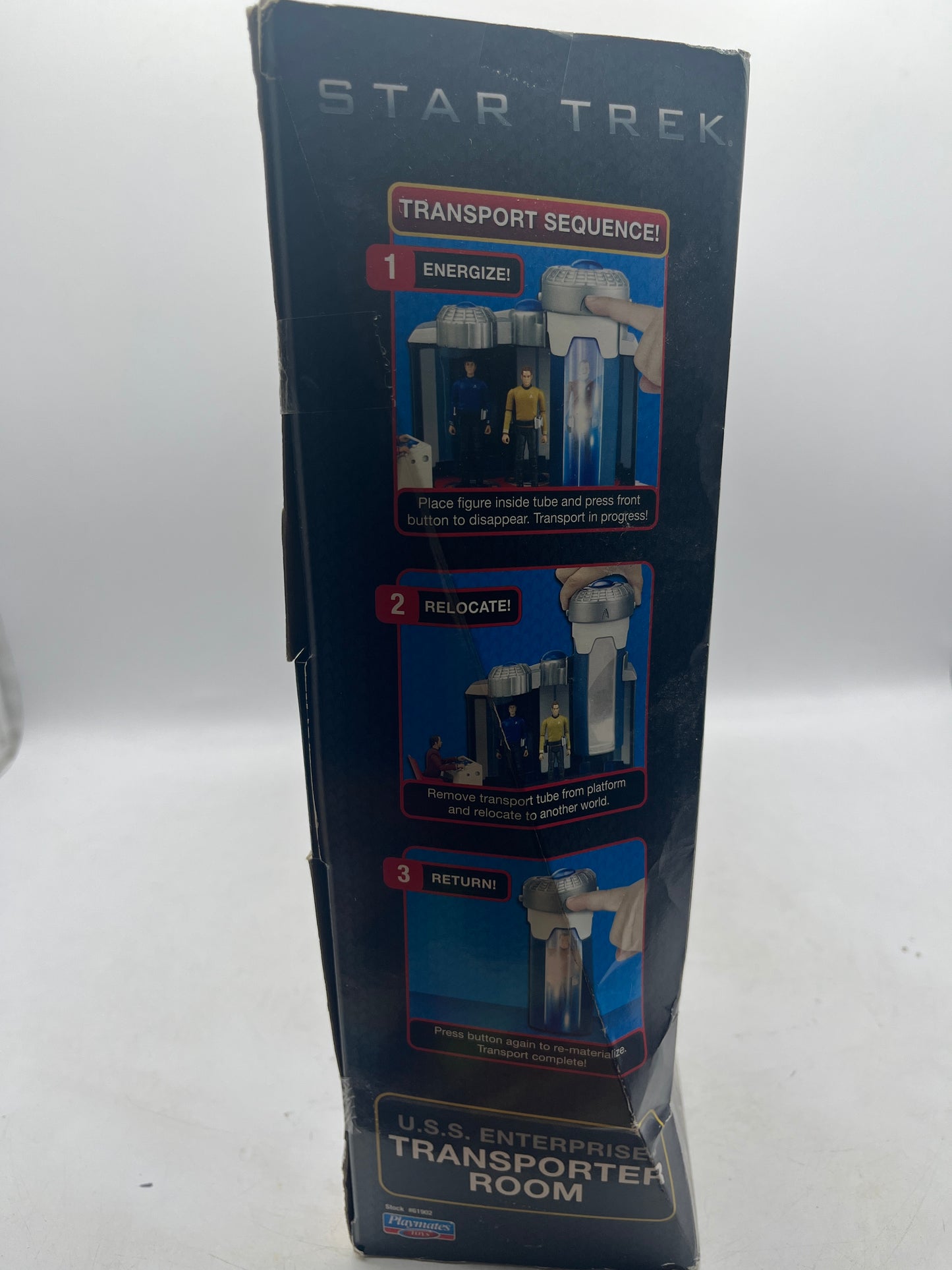 Star Trek U.S.S. Enterprise Transporter Rook Playmates 2009 Set Scotty Figure