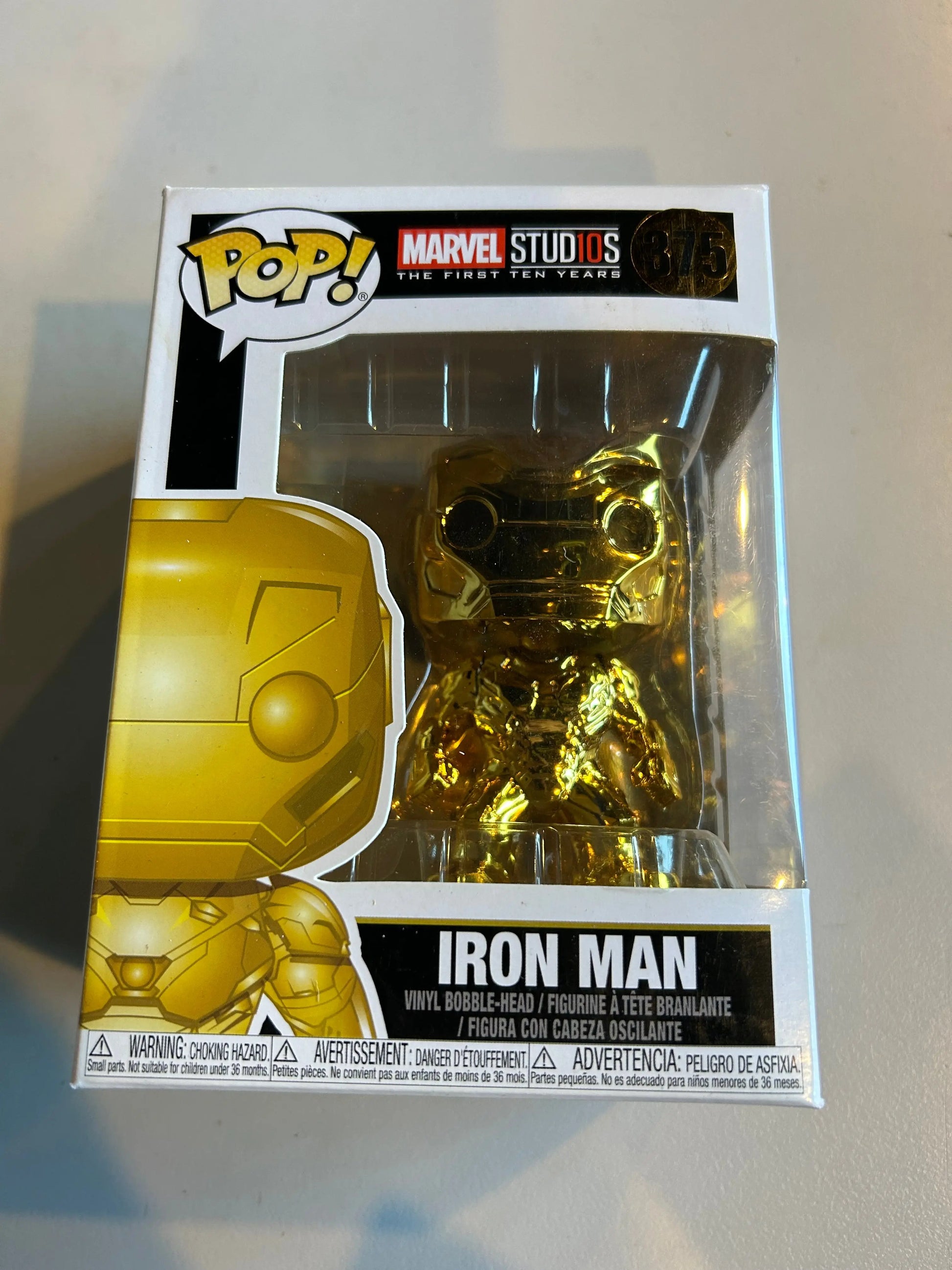 Pop Vinyl #375 Iron Man FRENLY BRICKS - Open 7 Days