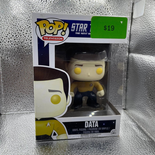 Funko Pop Television Star Trek Next Generation Data #190 vinyl figure FRENLY BRICKS - Open 7 Days