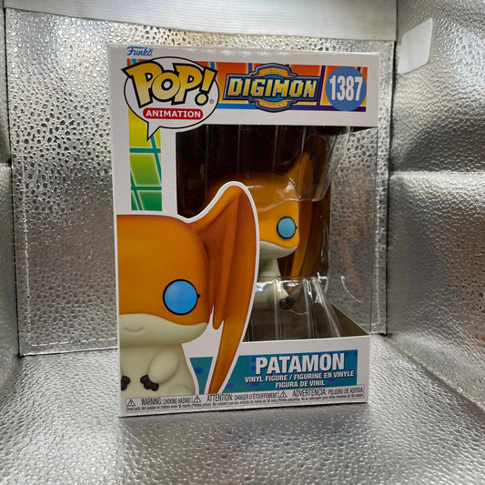 Funko Pop! Digimon Patamon Figure Animation Anime Manga Kawaii Original 1387 New FRENLY BRICKS - Open 7 Days