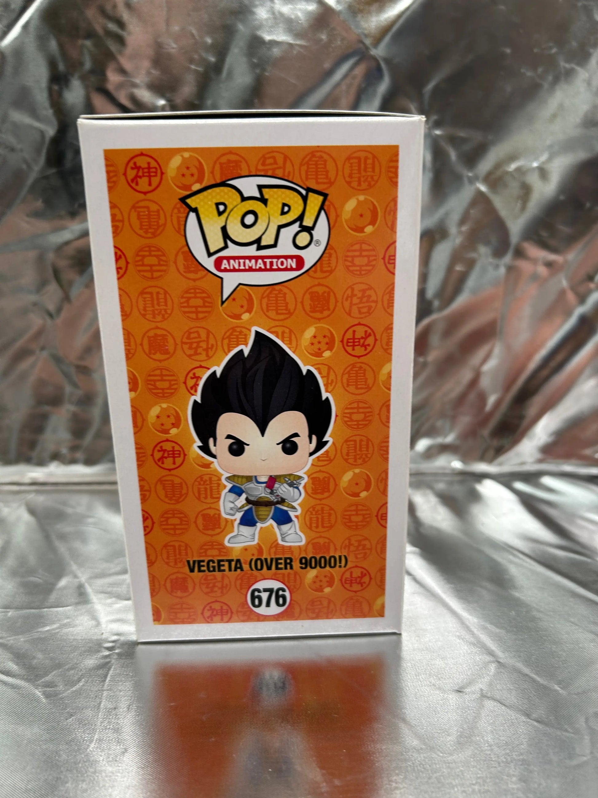 Funko POP Animation - Dragon Ball Z - Vegeta (Over 9000!) #676 FRENLY BRICKS - Open 7 Days