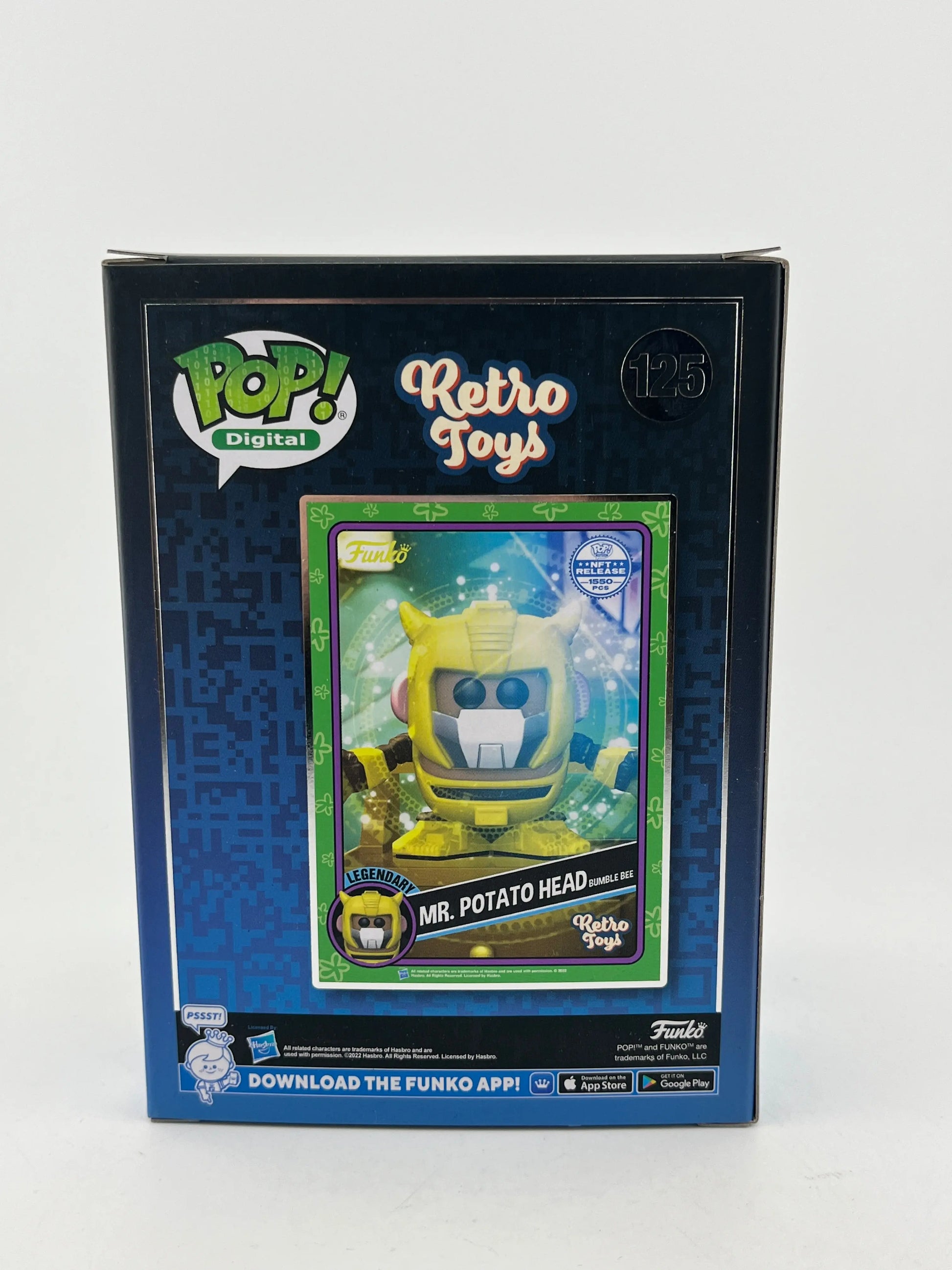 Funko Pop Digital  - Retro Toys Mr. Potato Head Bumble Bee #125 - Vinyl Collectable FRENLY BRICKS - Open 7 Days