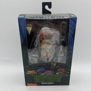 NECA Michelangelo Teenage Mutant Ninja Turtles Figure 1990 Movie Gamestop FRENLY BRICKS - Open 7 Days